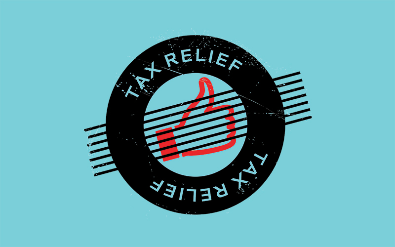 Tax relief symbol - roll-over relief